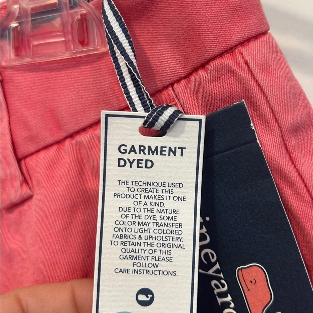 Vineyard Vines jetty red slim breaker Men's Chinos pants 30x30 new w tag - Picture 3 of 5